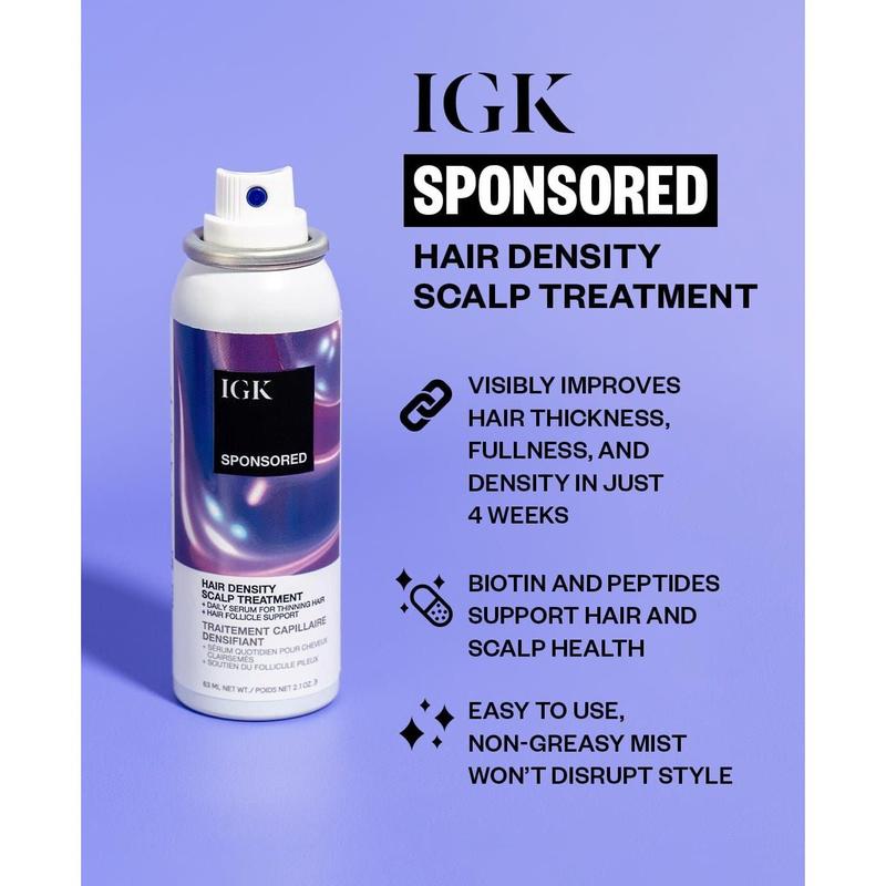 IGK SPONSORED Hair Density Scalp Treatment | 2.1 Oz