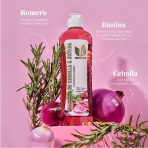 Onion, Biotin and Rosemary Shampoo for Hair Growth, Natural extracts Haircare Moisturizer Shampoo, Cleanser Moisturizing Repair. Conditioner Cleansing