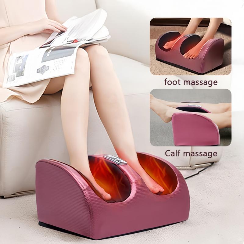 Shiatsu Foot Massager Machine with Heat, Foot and Calf Massager with Massage Roller, Deep Tissue Massager for Foot Massage and Calf Massage, Gifts for Mom & Dad