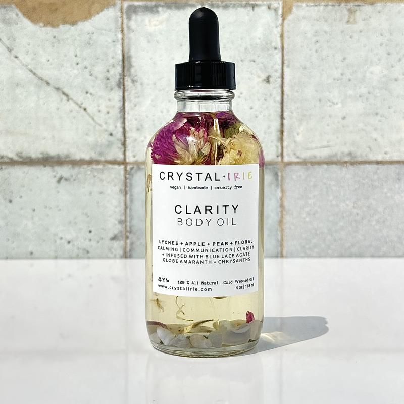 Clarity Body Intention Oil by Crystal Irie