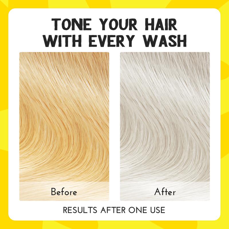 Bye Bye Yellow Shampoo By Colorlomo For Platinum Silver Shades