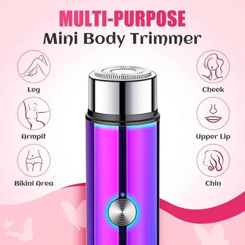 WILJOJ Trimmer for Women,Electric Shaver and RazorRechargeable Body and FacialEpilator women's  electric   Comfort Waterproof