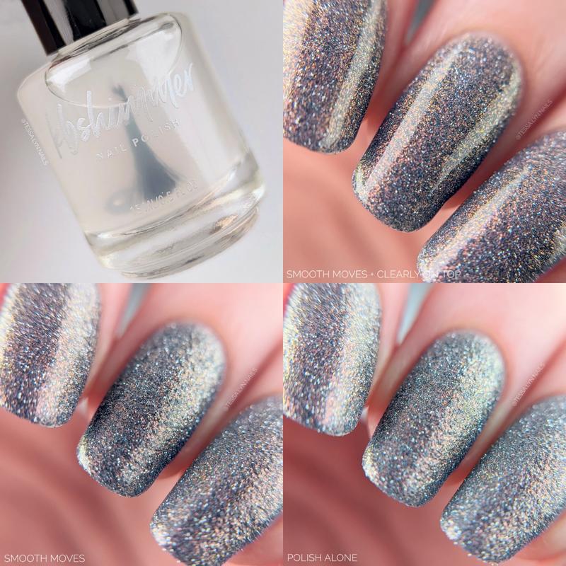 KBShimmer Smooth Moves Glitter Smoothing Topper