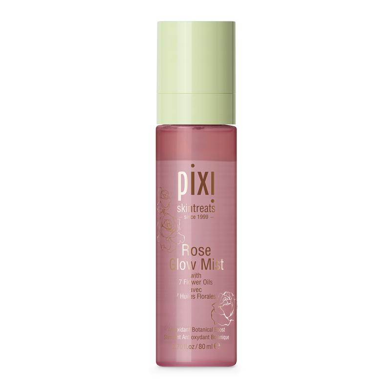 Pixi Rose Glow Mist - 7 Flower Oils Moisturizing & Soothing Facial Mist