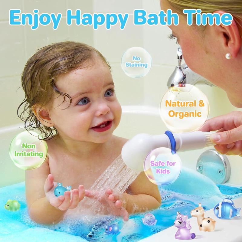 Bath Bombs for Kids with Toys Inside - 24 Pack Kids Bath Bombs with Glow in The Dark Bath Toys Inside, Natural Organic Bubble Bath Fizzy Bath Bombs for Girls Boys, Birthday Gifts for Kids