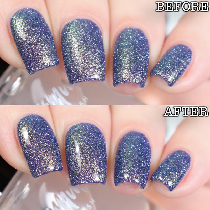 KBShimmer Smooth Moves Glitter Smoothing Topper