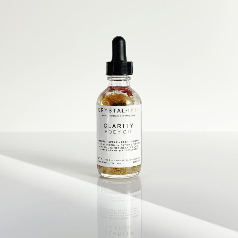 Clarity Body Intention Oil by Crystal Irie