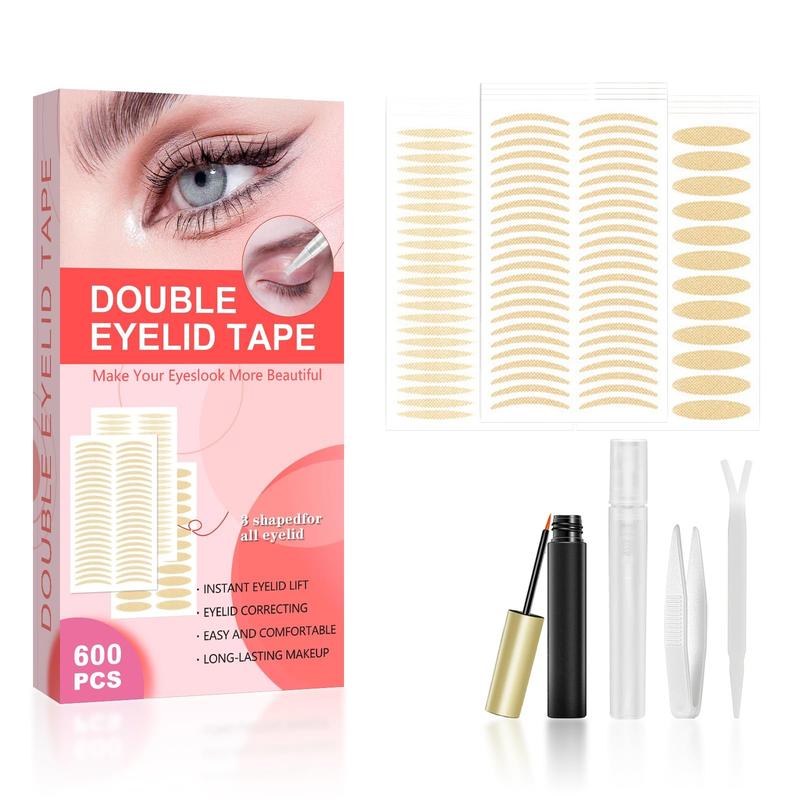 Invisible double eyelid tape for eye makeup