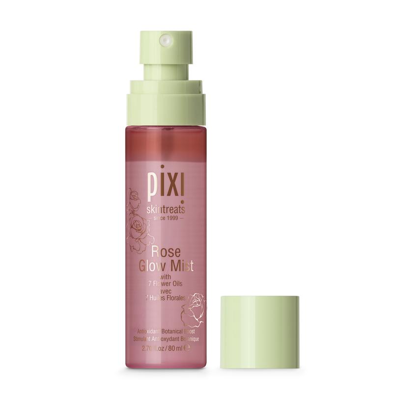 Pixi Rose Glow Mist - 7 Flower Oils Moisturizing & Soothing Facial Mist