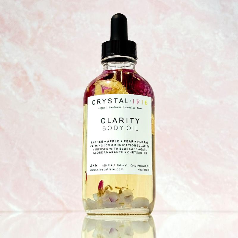 Clarity Body Intention Oil by Crystal Irie