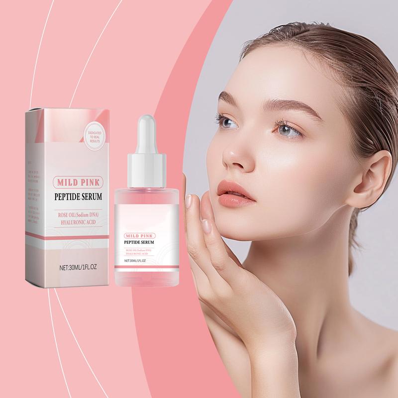 &Hoygi Rose Pink Peptide Serum - Vegan, The Viral Skin Boosting Pink Glow Serum for Skin Repair and Comfort Skincare