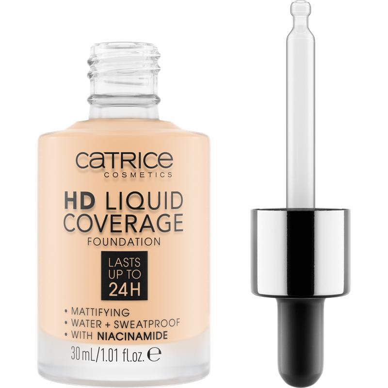 HD Liquid Coverage Foundation - Long Lasting, Matte Finish, waterproof