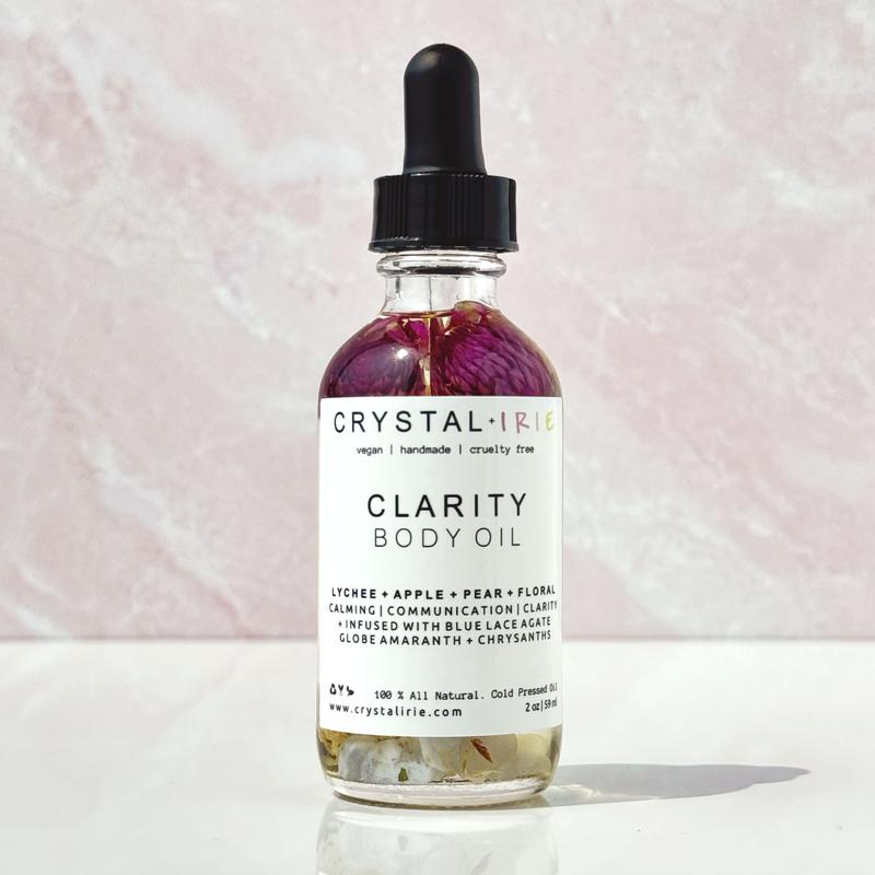 Clarity Body Intention Oil by Crystal Irie