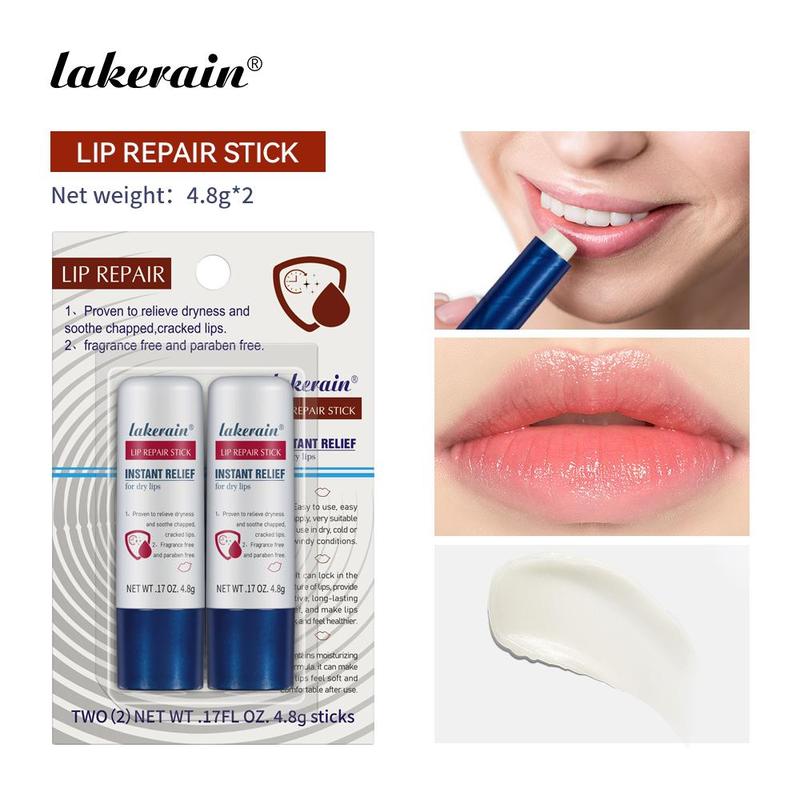 Moisturizing Lip Sticks, 2 Counts set Long Lasting Nourishing Lip Balms, Lip Care Products For Women & Girls