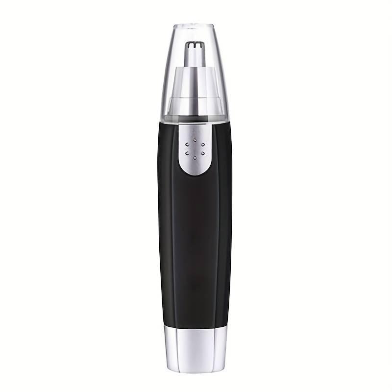 Multi-use Electric Facial Hair Clipper, R-shaped Cutter Head Hair Shaver for Nose Ear Beard, Portable Hair Trimmer without Batteries