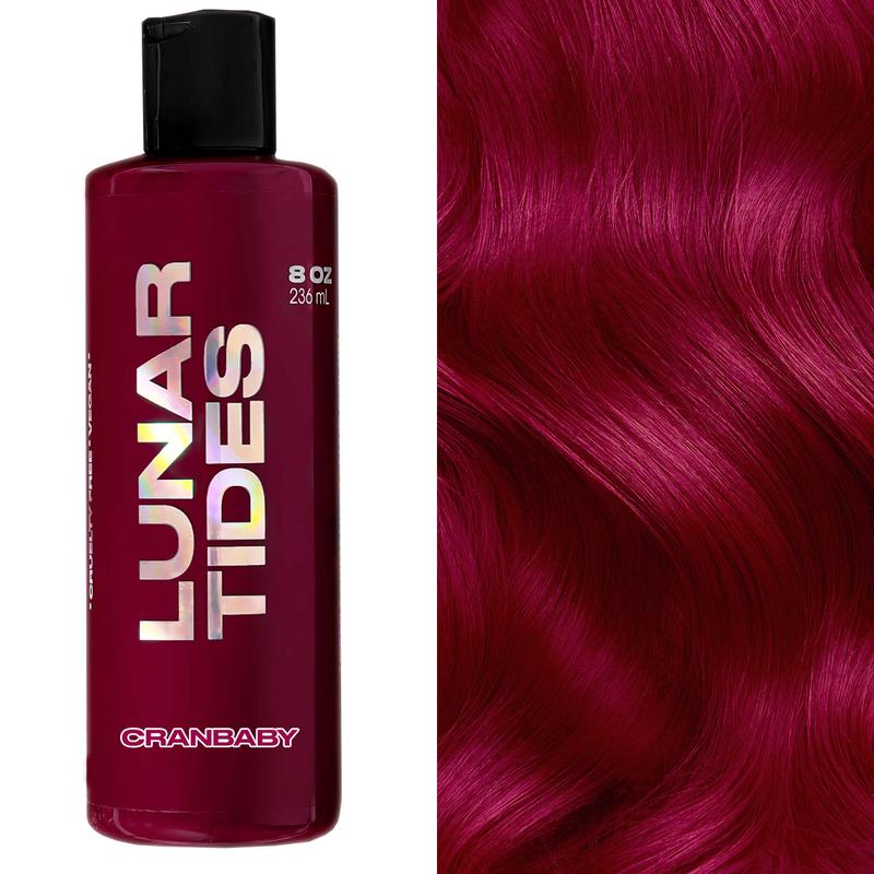 Lunar Tides Dark Red Pink Hair Color Semi-permanent - Cranbaby