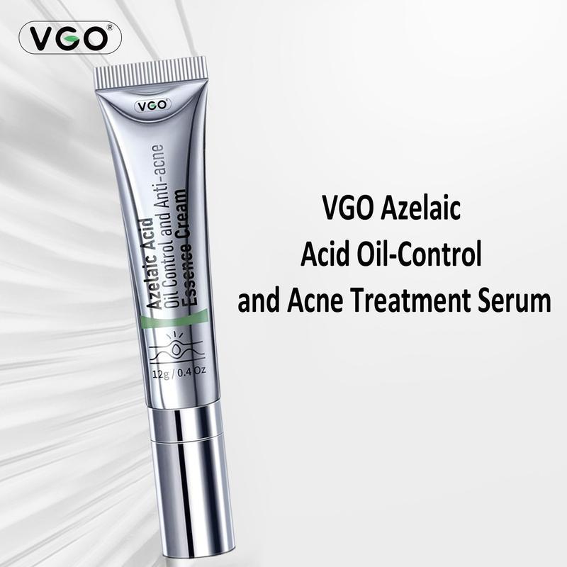 VGO Acne Removal Cream - Natural Essence with Azelaic Acid & Salicylic Acid - Skin Care Serum for Acne & Dark Scars