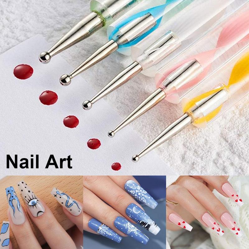 Nail Art Brush Set, 21pcs set Nail Art Painting Brush & Dot Pen & Palette, Professional Manicure Tool for Home & Salon Use, Christmas Gift