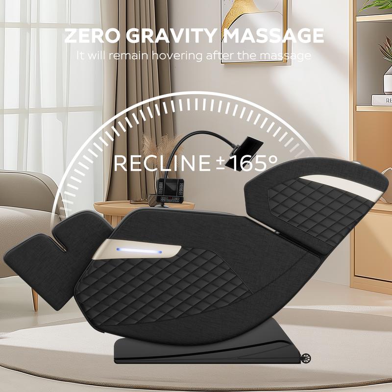 [blackfriday sale]2024 Massage Chair Recliner with Zero Gravity with Full Body Air Pressure