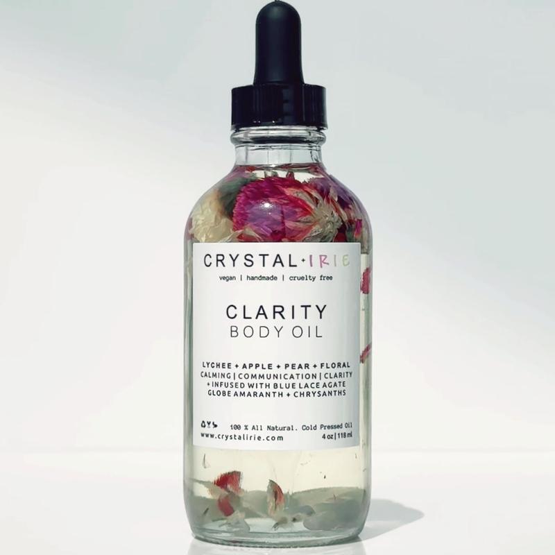 Clarity Body Intention Oil by Crystal Irie