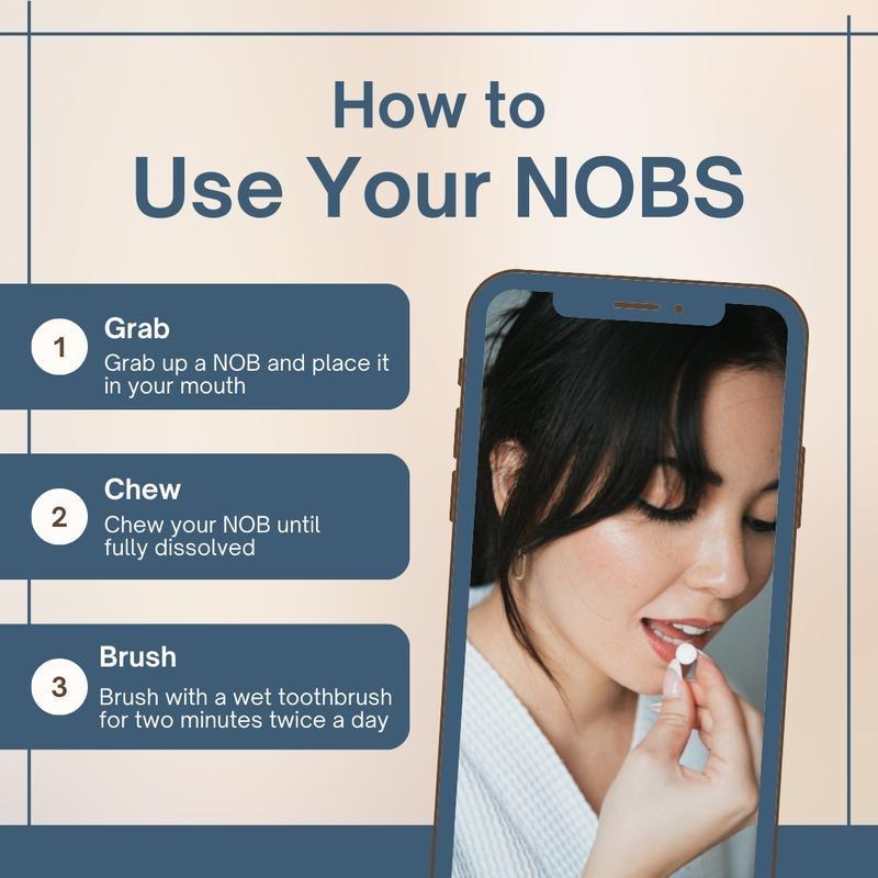 NOBS  Toothpaste  Tablets