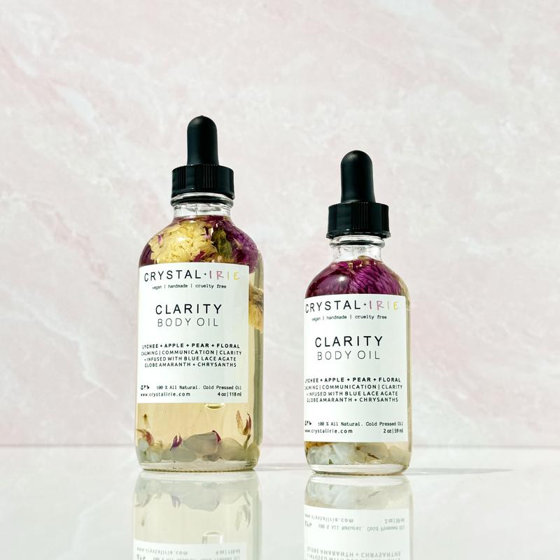 Clarity Body Intention Oil by Crystal Irie