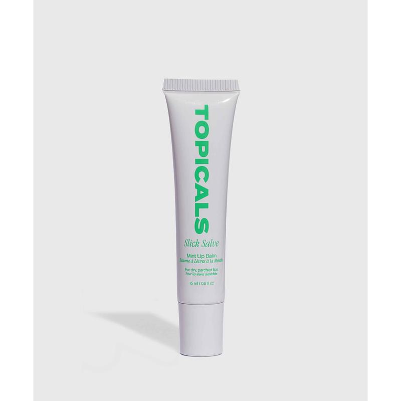 Topicals Slick Salve Mint Lip Balm - Vegan, Long-Lasting Hydration and Relief - Comfort, Skincare Skincare Comfort