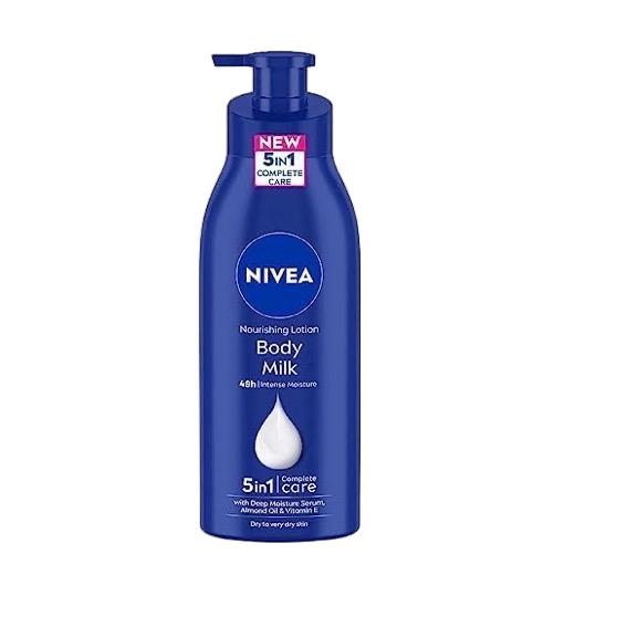 3 Pack Nivea Nourishing Lotion Body Milk Richly Caring For Very Dry Skin, 400ml Body Care Moisturizing Blend Smooth