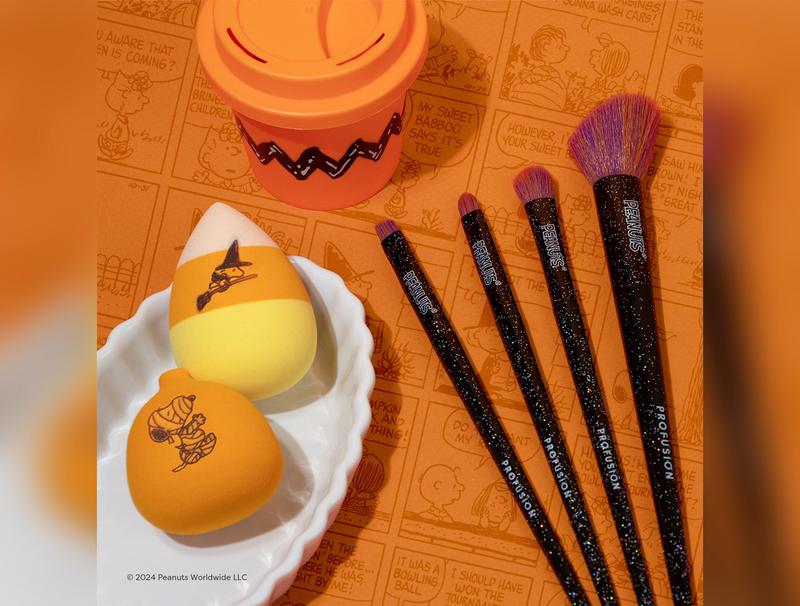 Peanuts Halloween | Pumpkin Blend Sponge Set w  Holder