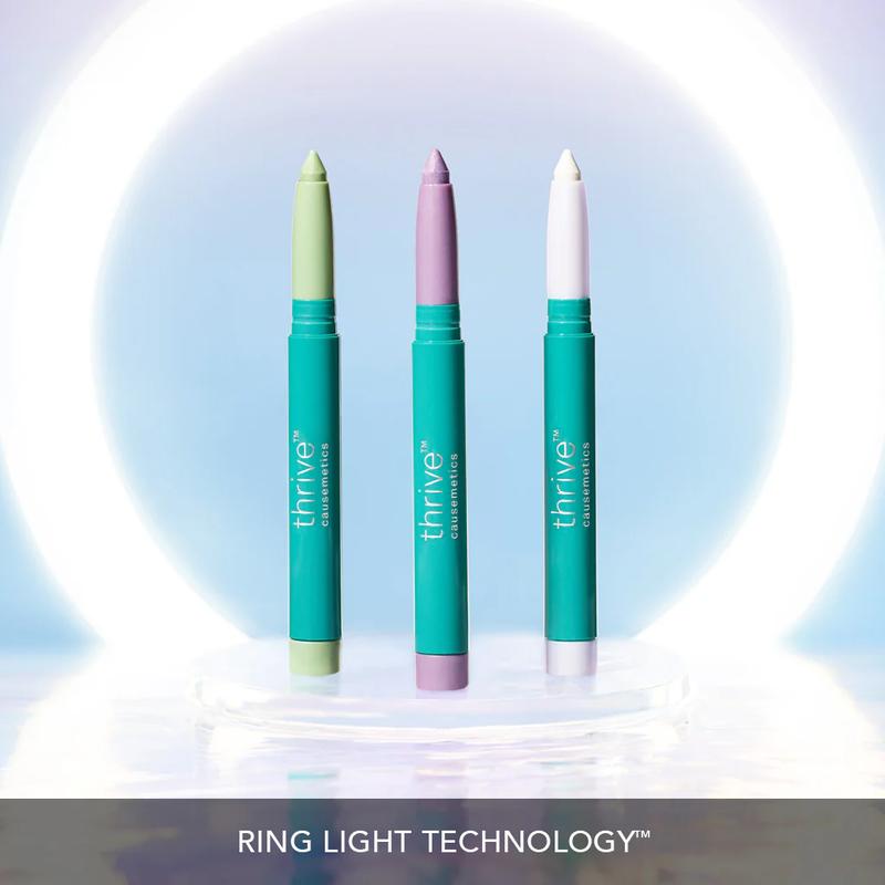 Brilliant Eye Brightener - Eye Shimmer - Eyeshadow Stick - Eyeliner with Built-In Sharpener