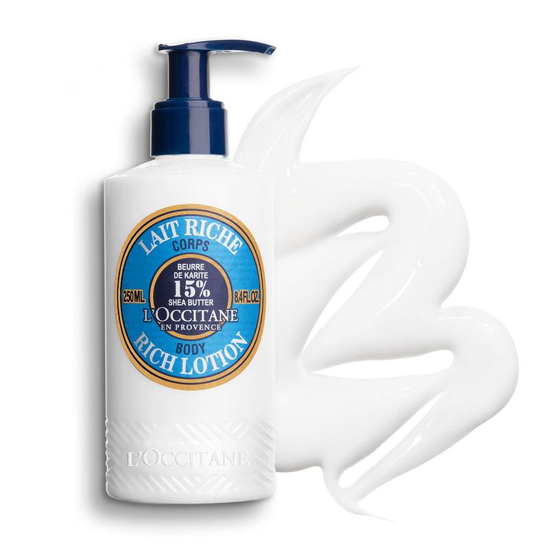 L'Occitane Moisturizing 15% Shea Butter Ultra-Rich Body Lotion 8.40 fl oz