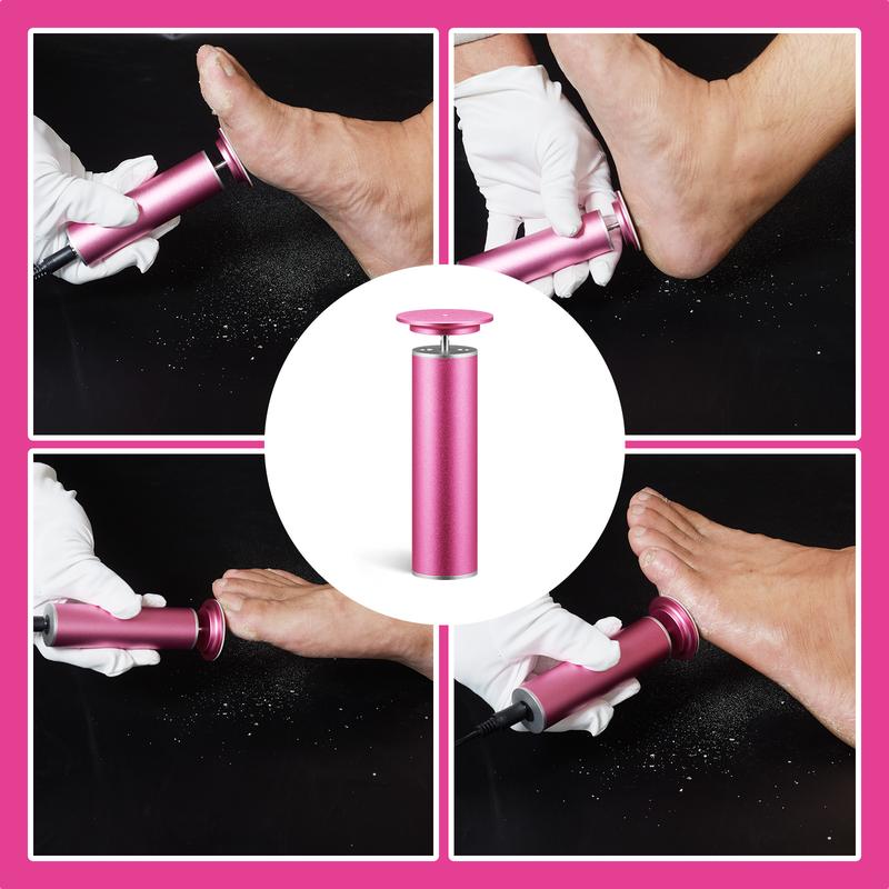 Gifts for Women Men,Electric Foot File, Adjustable Rotatable Electronic Foot Dead Skin Remover Callus Remover Tool for Home & Nail Salon with 60 pcs Replacement Sandpaper Disk,Christmas gifts Manicure Nail Care