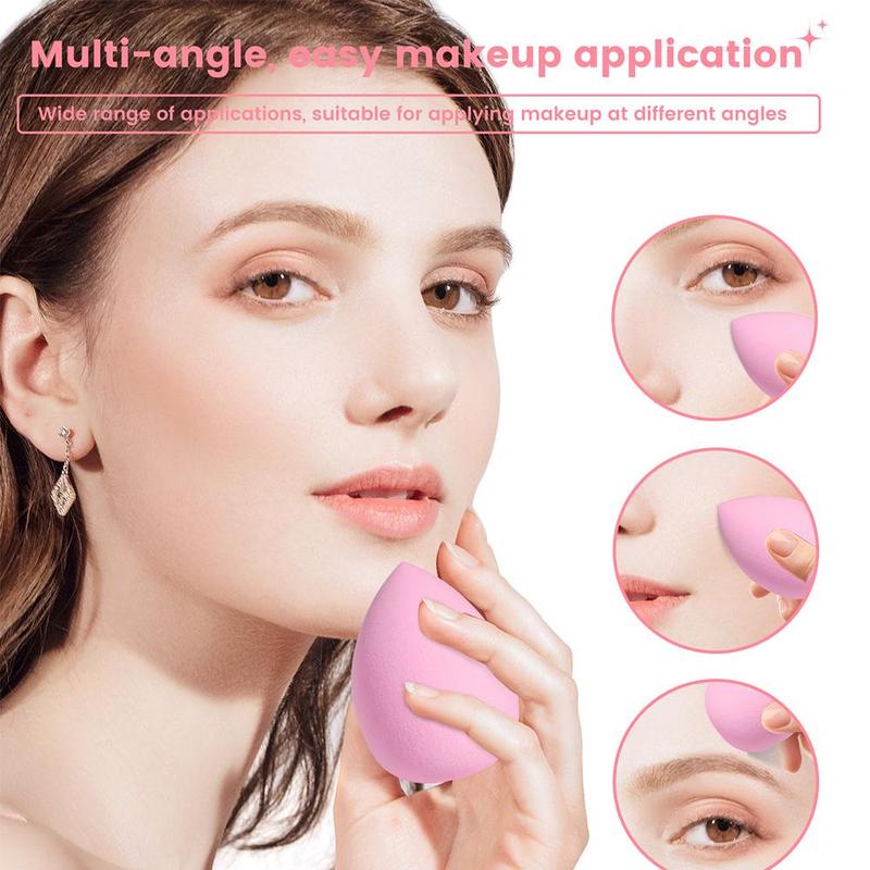 Makeup Tool Set, 30pcs set Cosmetic Tool Kit with Eyelash Curler, Makeup Sponges for Liquid Foundation, Loose Powder, Concealer, Cream, Soft Beauty Sponges Set