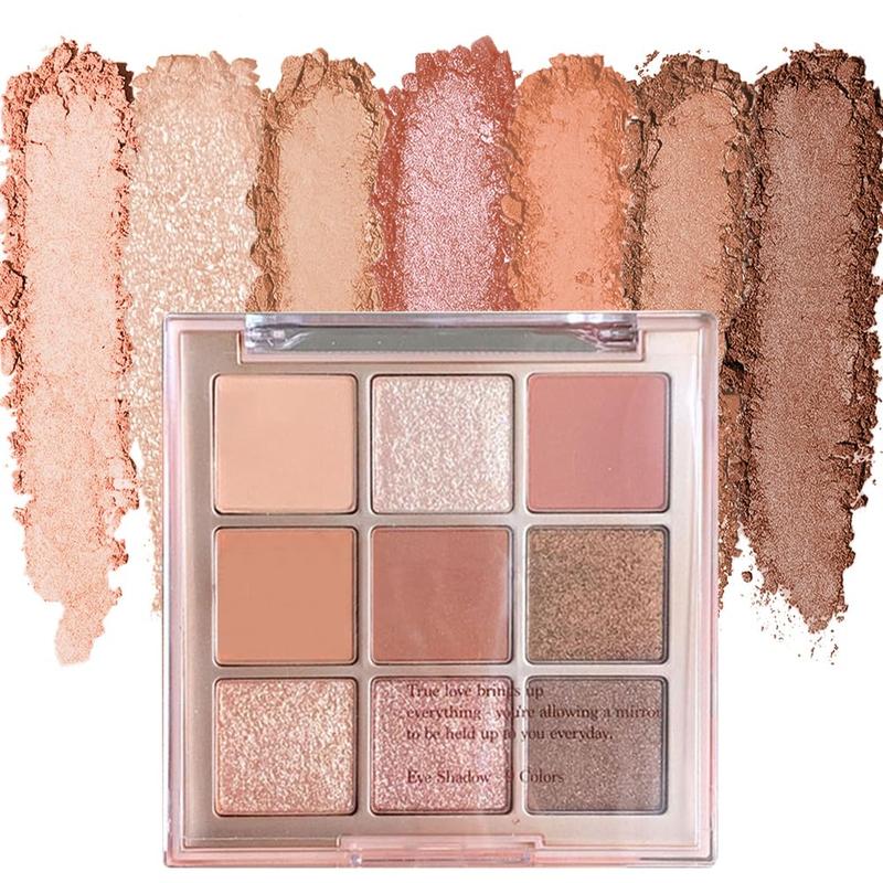 Limited Edition Nurturing-Looking Eyeshadow Palette - Matte & Glitter Shades, Natural Ingredients, Highly Pigmented - Cosmetic .