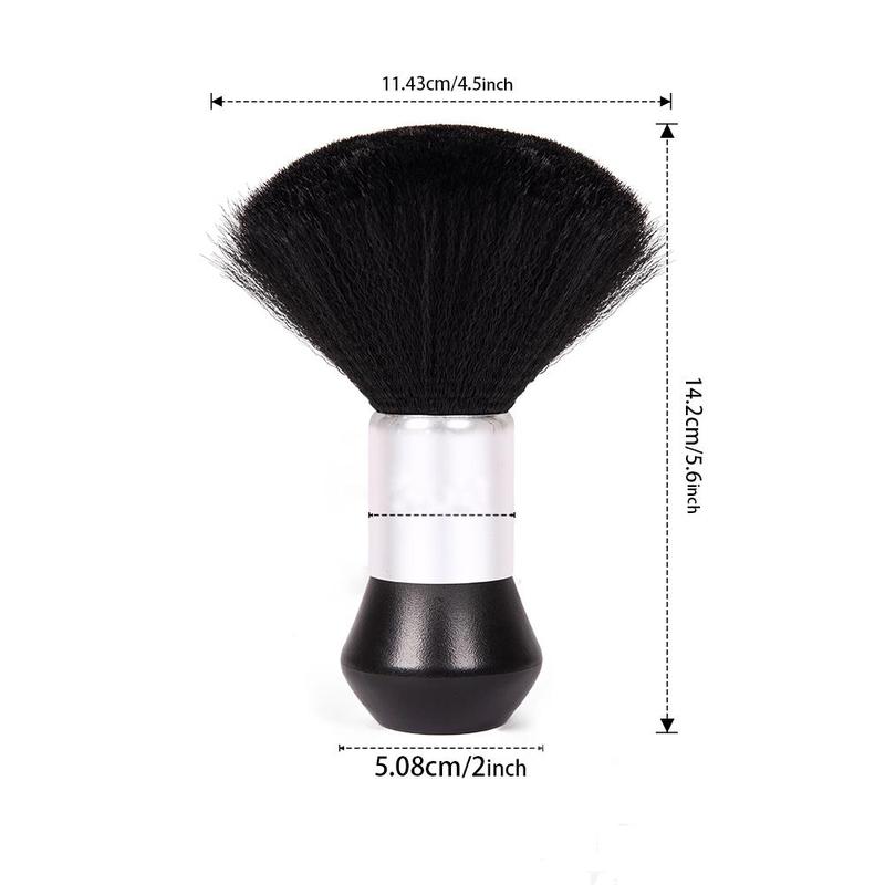 Neck Hair Cleaning Brush, Barber Cleaning Hairbrush, Hairdressing Neck Face Duster, Soft Haircut Styling Tool