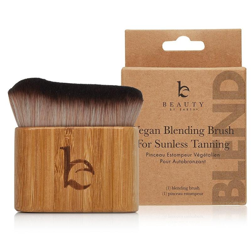 Self Tanner Blending Body Brush - Bamboo Accessories Tool Silky-Soft Bristles for A Streak-Free Tan Lightweight Makeup