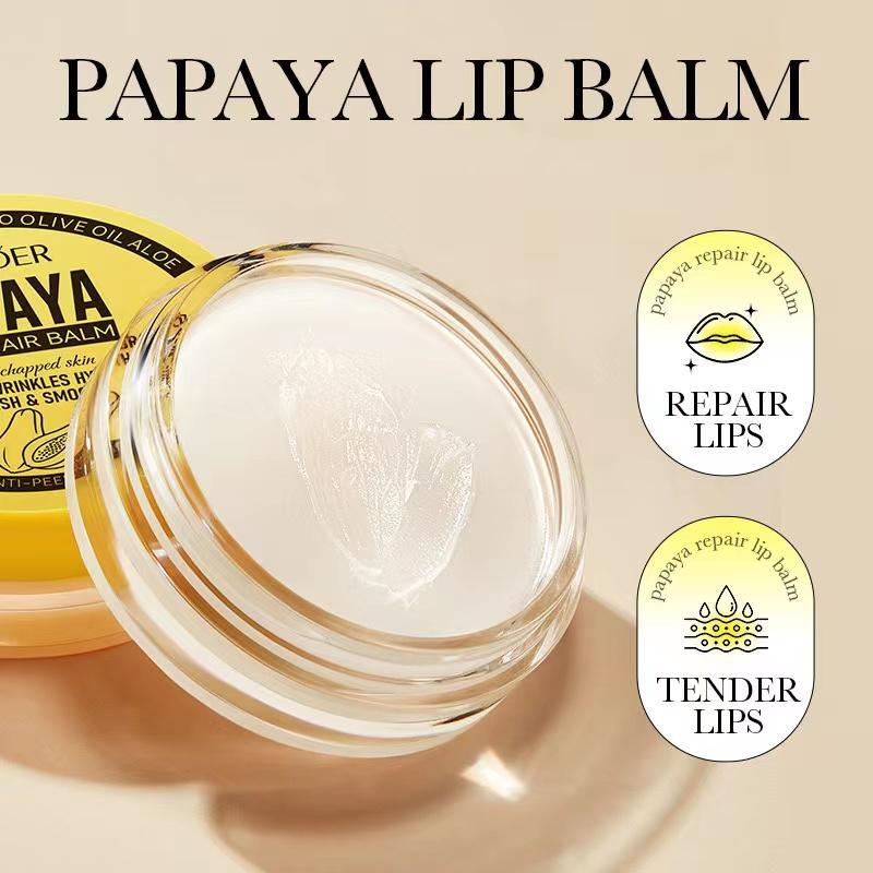 Natural Moisturizing Lip Balm, Anti-cracking Lip Care Balm, Hydrating Lip Balm, Lip Moisturizer for Dry Cracked Lips, Plumping Lip Oil Lip Stick Lip Gloss Lip Care Products