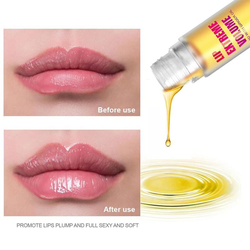 Lip Plumper Extreme - Plumping Lip Gloss - Clear Lip Plump Gloss -Lip Enhancer Plumper - Lip Moisturizer for Dry Lips - Lip Filler Plumper - Volumize Lips Instantly for Thicker & Fuller Lips Lipstick Makeup