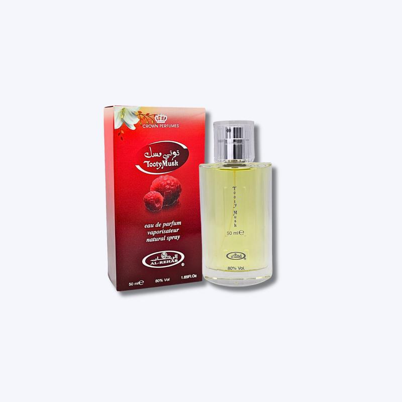 Choco Musk & Tooty Musk 50 ML   1.65 FL.OZ EAU DE PARFUM BY AL REHAB Fragrance Perfume Vanilla Scent Aroma Cosmetic Cologne Scent Scented