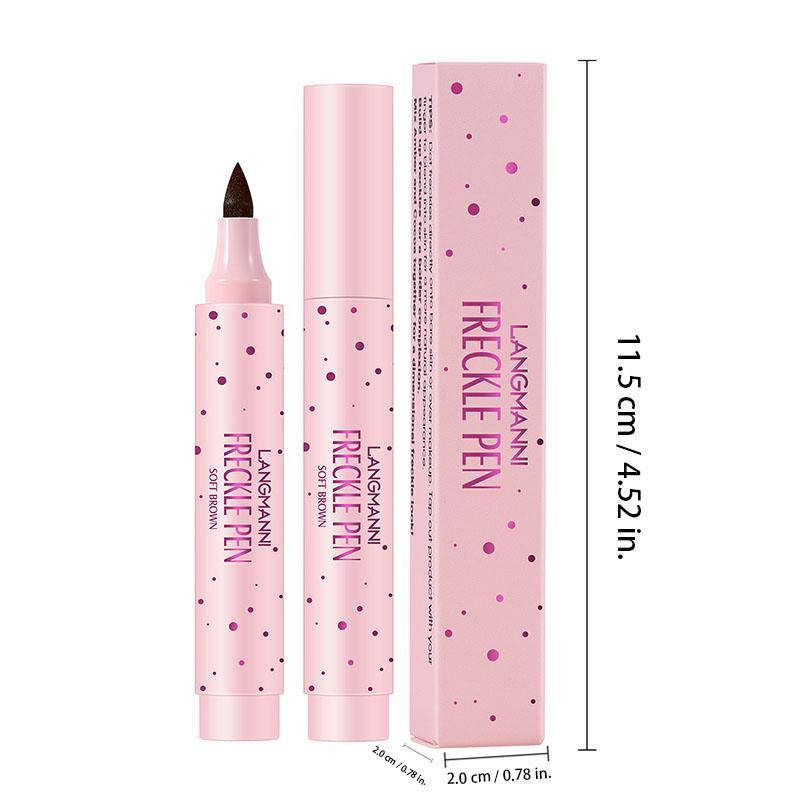 Faux Freckles Pencil Cosmetic for Women, 1 Count Waterproof Freckle Pen, Natural Simulation Freckle Point Pen, Long Lasting Freckle Makeup Pen, Fine Tip Freckle Dot Pen