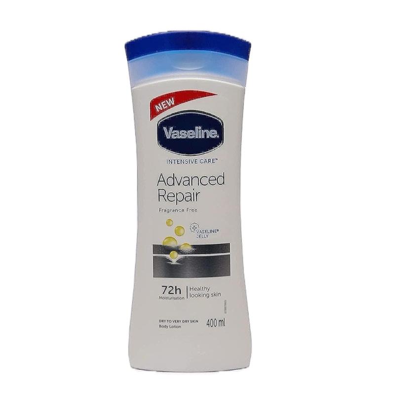 Vaseline Intensive Care Advanced Repair Fragrance Free Body Lotion 400 Ml Wit. Vaseline