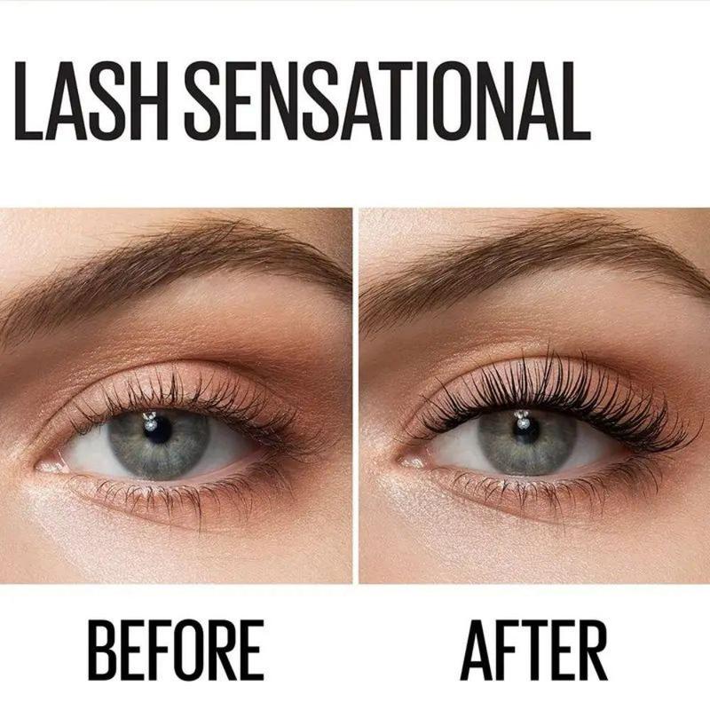 Long-lasting Mascara, Natural Curl Eyelashes Mascara, Eye Lashes Lengthening Volumizing Styling Defining Multiplying Curling Mascara Stick