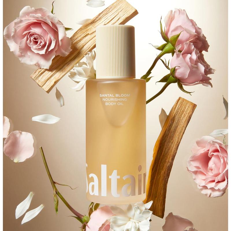 Santal Bloom Body Oil - Nourishing Body Moisturizer Aroma Body Care Moisture Daily Jasmine Lightweight