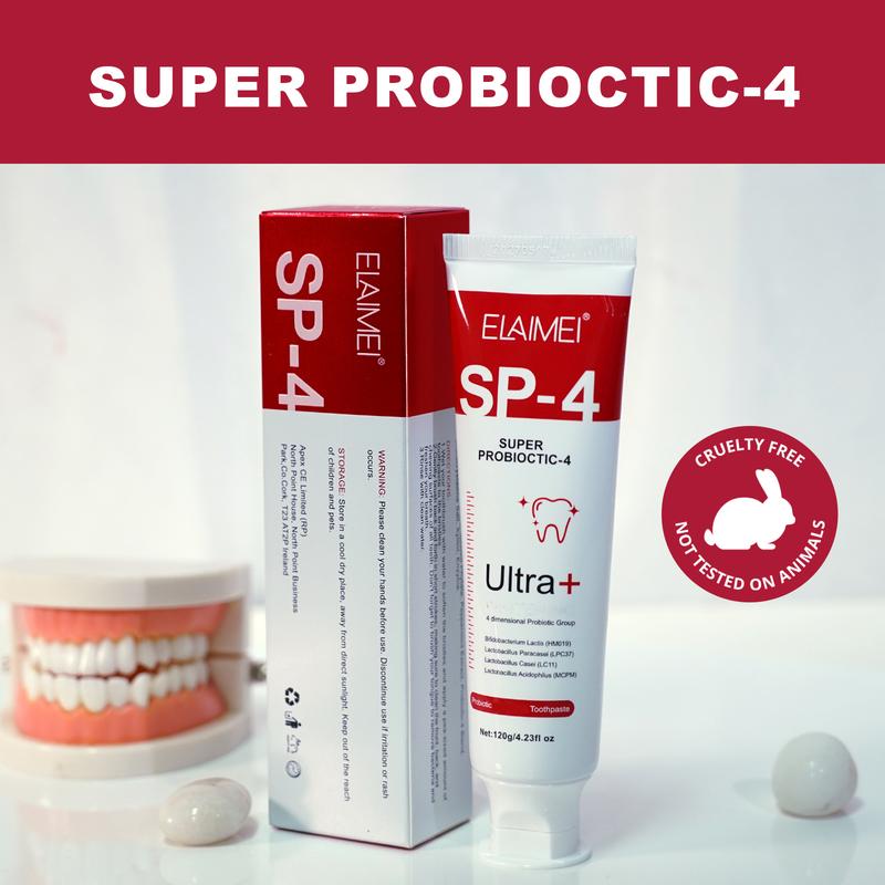 ELAIMEI Probiotic Toothpaste - 4 Dimensional Probiotic Group