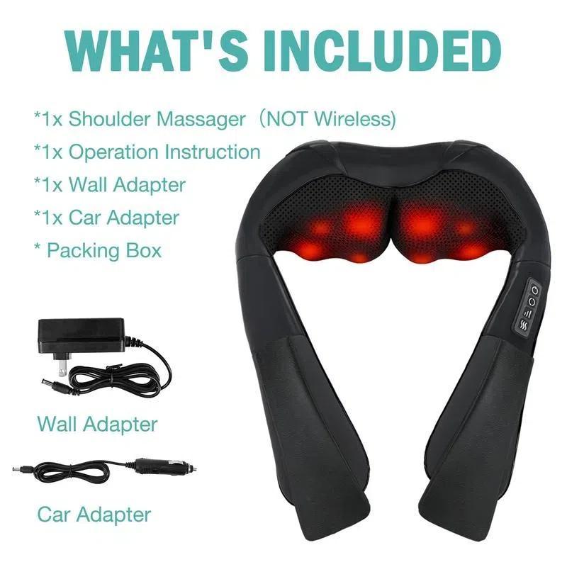 Electric Neck & Shoulder Massager, 1 Set Electric Shoulder & Neck & Back Massage Tool with Multiple Modes for Simple Operation, Perfect Gift for Men & Women & Family Use