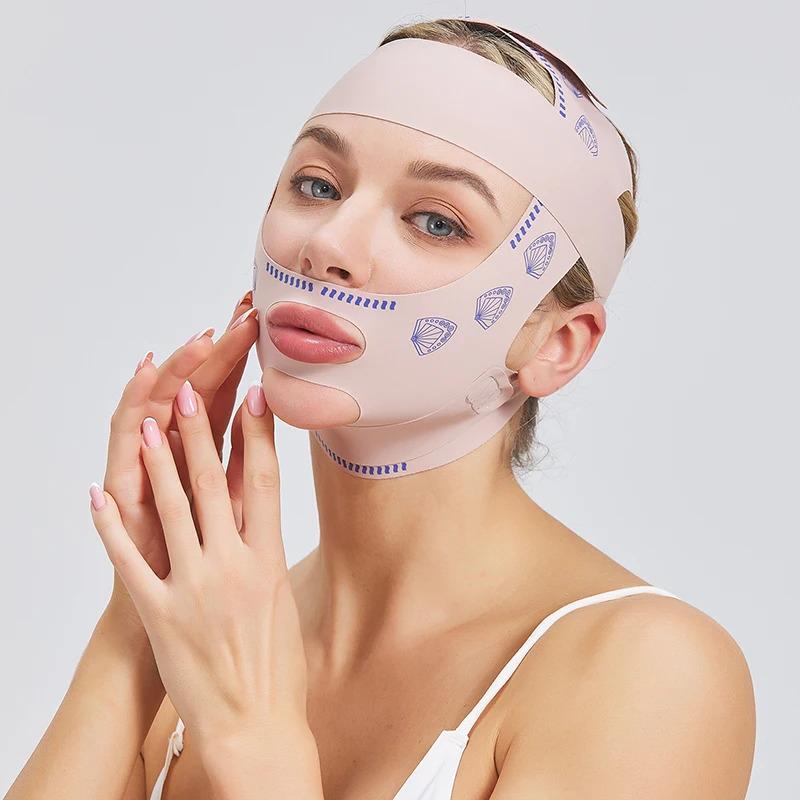 Chin Cheek Slimming Bandage V Shaper V Line Lifting Mask Face Lifting Anti Wrinkle Strap Band Sleeping Mask Beauty Health