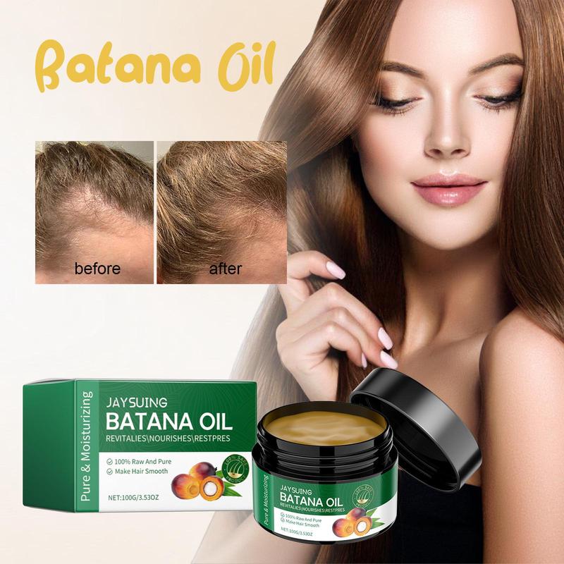 [Free Shipping]Hotana 100% Unrefined Batana Oil from Honduras - Get Fuller, Thicker, Healthier Hair - Great Gifts for Women & Men Conditioner Haircare Silky - Hair Nutrition