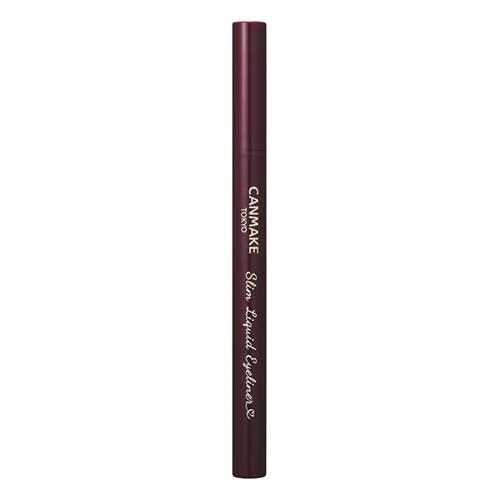 CANMAKE Slim Liquid Eyeliner 0.02 Fl. Oz. (0.7ml) Lipliner Makeup