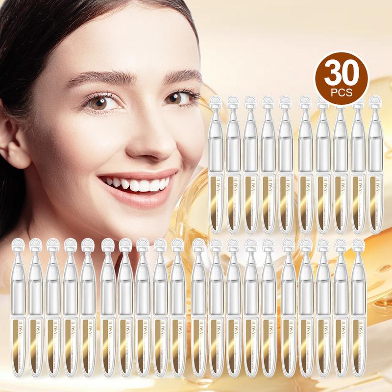 30 pieces, ILISYA Secondary Serum, moisturizing and moisturizing, lifting and firming, facial serum,  hyaluronic Skincare