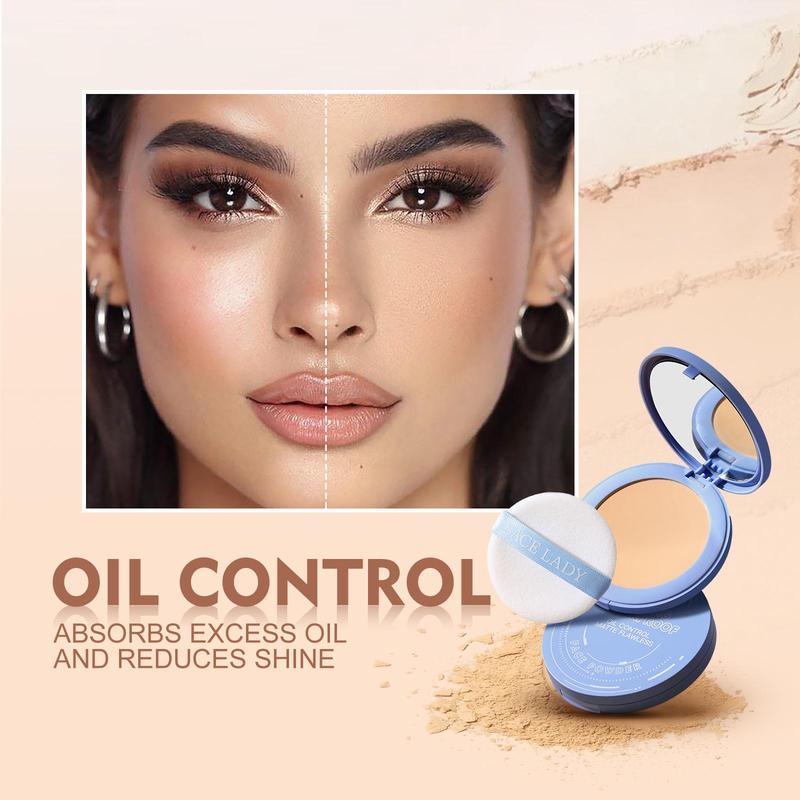 Summer Oil Control Flawless Setting Powder - Lightweight Matte Powder for Long-lasting Makeup - Cosmetic